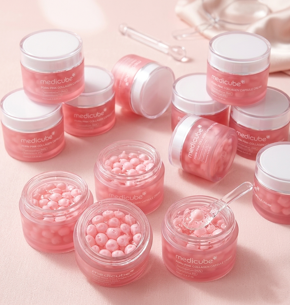 PDRN PINK: ADN de Salmón, Cápsulas de Colágeno y Niacinamida 5%
