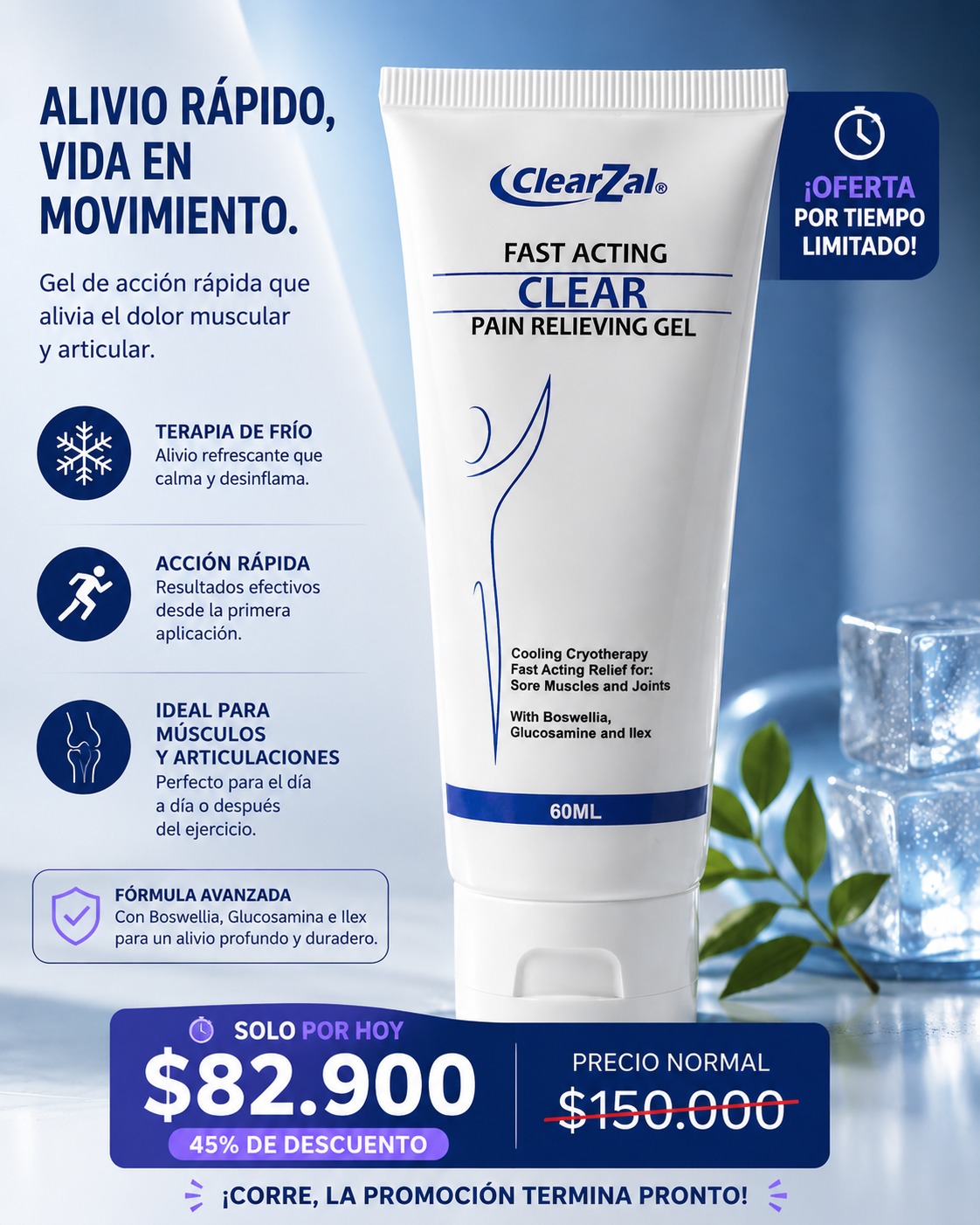 CLEARZAL: Adiós dolor
