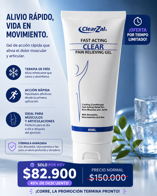 CLEARZAL: Adiós dolor