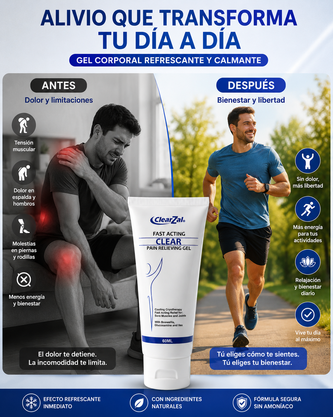 CLEARZAL: Adiós dolor
