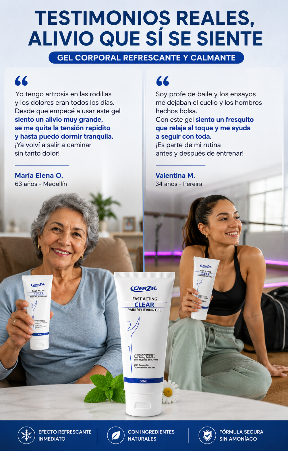 CLEARZAL: Adiós dolor