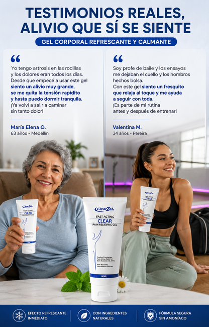 CLEARZAL: Adiós dolor