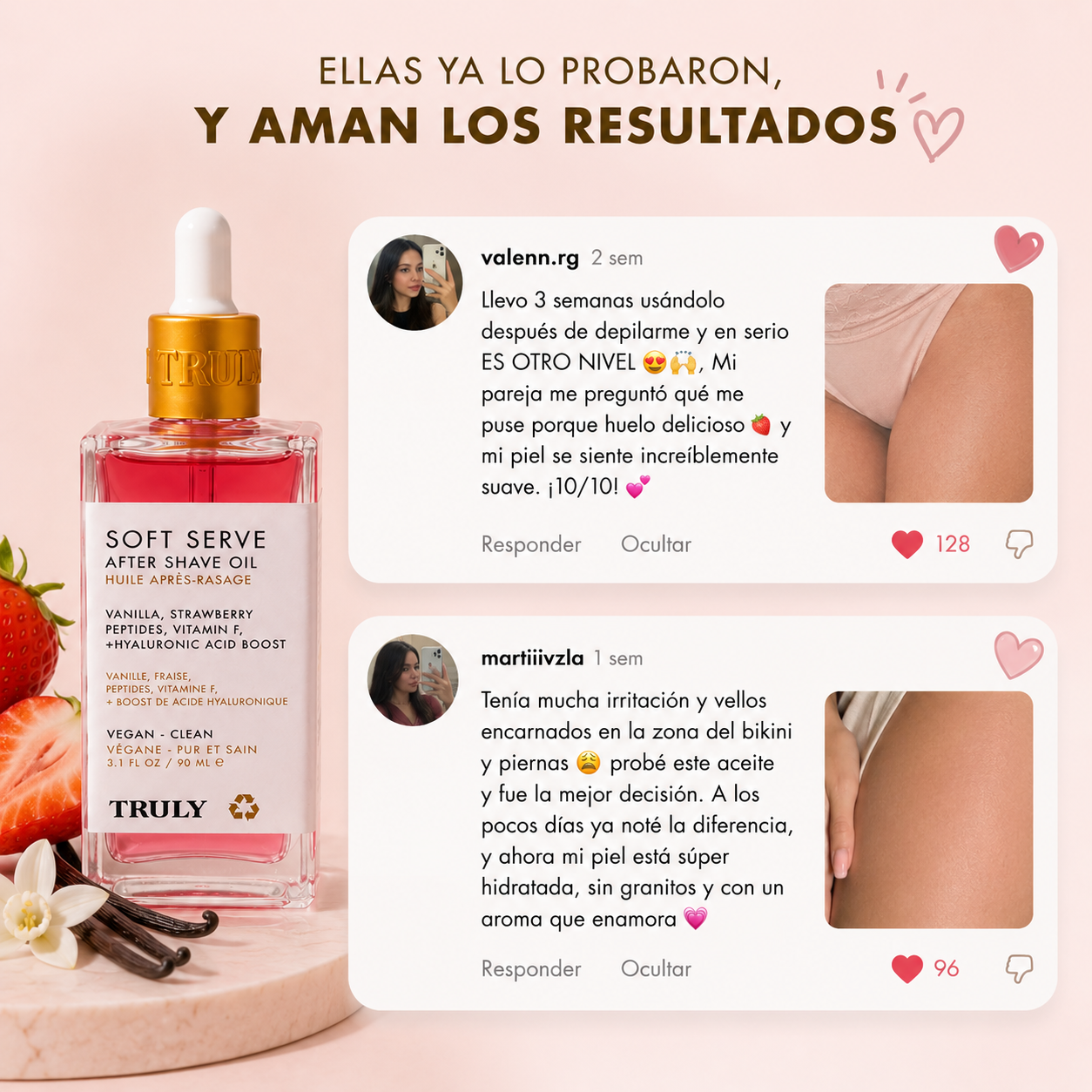 TRULY SOFT: el aceite que te hace irresistible después de depilarte