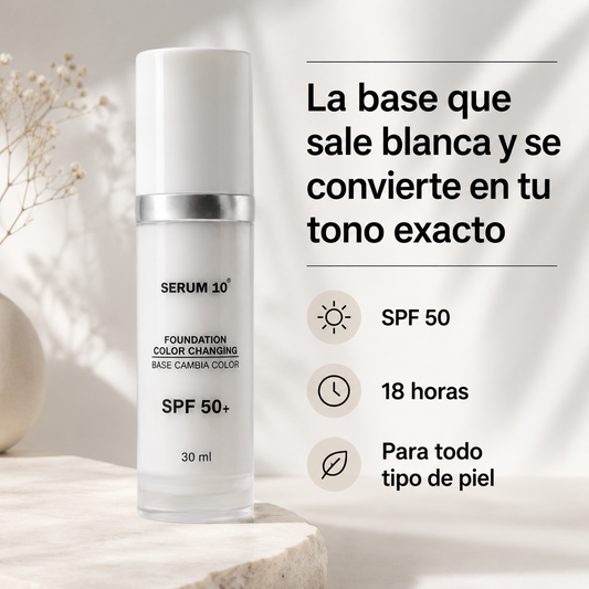 La BASE CAMALEÓN que se ADAPTA a TU PIEL