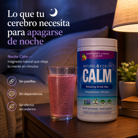 Natural Calm : la solución que apaga tu mente cuando tú no puedes