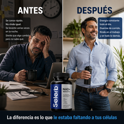 Selerb 40 : el suplemento que recupera al hombre que eras