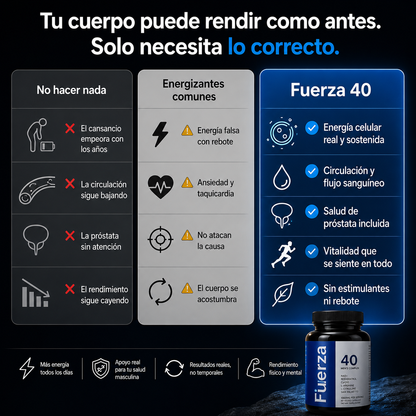 Selerb 40 : el suplemento que recupera al hombre que eras